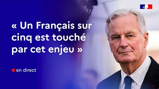 Journée mondiale de la santé mentale  déclaration du Premier ministre [upl. by Anih]