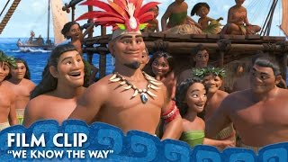 quotWe Know The Wayquot Clip  Moana [upl. by Siskind]