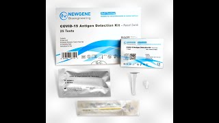 NEWGENE SARSCOVID ANTIGEN ZELFTEST HANDLEIDING [upl. by Alyled]