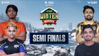 Villager Esports Winter Masters 2022  SEMIFINALS  Day 2  Rivalry Esports  LOCO  BGMI VE [upl. by Bourn]