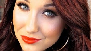 Holiday Festive Makeup Tutorial  Jaclyn Hill [upl. by Travus700]