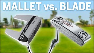 Difference Between Mallet and Blade Putter  Whats Best [upl. by Ociram76]