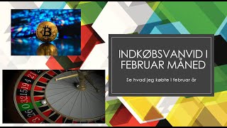 Indkøbsvanvid i februar [upl. by Bautram119]