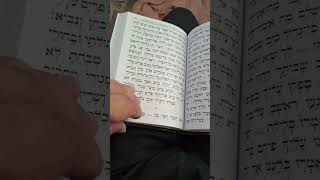 Megillat Eichah book read on Tisha BAv [upl. by Eatnhoj619]