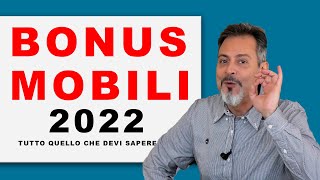 BONUS MOBILI 2022 Come risparmiare 5000€ sullarredamento di casa spiegato semplice semplice [upl. by Fernanda]