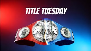 WWE Tag Team Championship  Title Tuesday [upl. by Mauralia417]