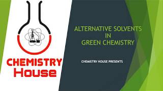 Alternative Solvents in Green Chemistry [upl. by Annoyed]