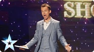 Impersonator Jon Clegg does Ant and Dec  Britains Got Talent 2014 [upl. by Ailemor]