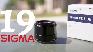 Sigma 19mm F28 Lens for Sony EMount [upl. by Atnoved420]