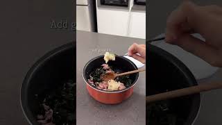 KFOOD OEN PAN COOKING  SEAWEED SOUP WITH TUNA [upl. by Snave378]