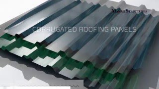 How to install corrugated roof panels [upl. by Kehoe35]