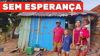 SEM ÁGUA E SEM COMIDA FAMÍLIA SOFRE AO DEIXAR ROÇA PRA VIVER NA CIDADE💔 [upl. by Zeus]