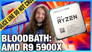 Multikill AMD Ryzen 9 5900X CPU Review amp Benchmarks  Gaming Workstation Overclocking [upl. by Annailuj]