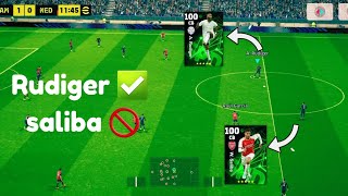 Saliba or Rudiger New Nominating contract Speedsters in Efootball 2024 [upl. by Tiphanie413]