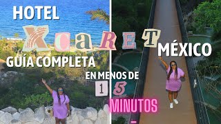 HOTEL XCARET MEXICO GUIA COMPLETA EN MENOS DE 15 MINUTOS  VLOG VACACIONES DIA 6  summervibes [upl. by Madella]