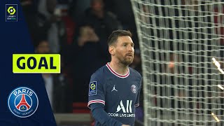 Goal Lionel Andres MESSI CUCCITTINI 73  PSG PARIS SAINTGERMAIN  FC LORIENT 51 2122 [upl. by Dehsar]