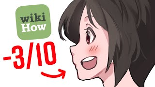 RATING WIKIHOW ART TUTORIALS [upl. by Bacchus426]