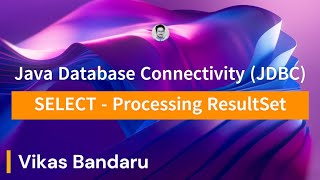 JDBC  What SELECT returns Part 2 [upl. by Qahsi]