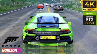 1500HP Lamborghini Huracán EVO  Forza Horizon 5  RUN Race  4K UHD 60FPS [upl. by Asenaj]