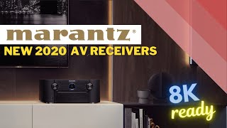 2020 New Marantz 8K AV Receivers  SR5015 SR6015 SR7015 and SR8015  Quick Look India [upl. by Amaerd]