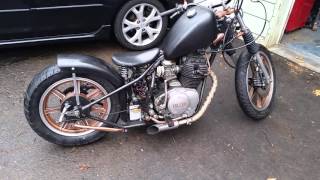 81 yamaha 400xs bobber [upl. by Barmen438]