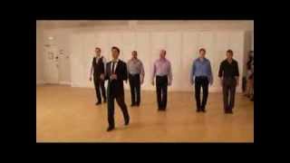 Basic Ballroom FOXTROT dance Mens timing steps featBrian Fortuna 2 of 3 [upl. by Box383]