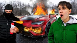 Stranger DESTROYED Our Lamborghini [upl. by Erodoeht]