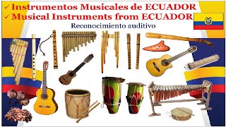 🌎 Instrumentos Musicales de ECUADOR Instruments Musical from ECUADOR [upl. by Pero]