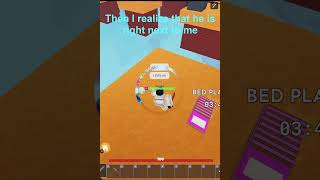 I Met A Player Level 66 In Roblox Bedwars [upl. by Nalliuq]