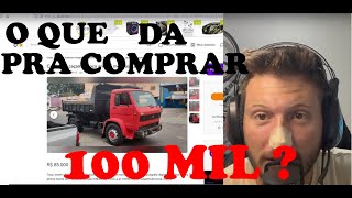 CAMINHÕES CAÇAMBA ATÉ 100 MIL NO OLX [upl. by Phira992]