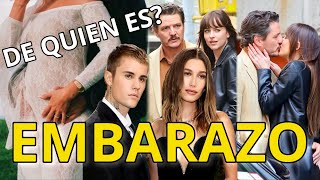 Hailey Bieber Embarazada De Justin Bieber  Pedro Pascal y Dakota Johnson  Johnny Depp [upl. by Darach863]