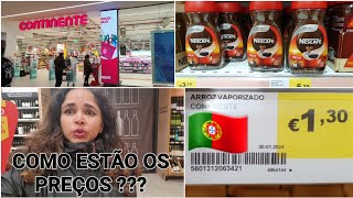 PREÇOS DE SUPERMERCADO EM PORTUGAL  🇵🇹 🇧🇷 [upl. by Ieppet]