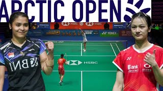 Gregoria Mariska Tunjung INA VS Zhang Yiman CHN  Round Of 16 Badminton Arctic Open 2024 [upl. by Giuseppe804]