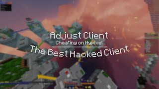 Adjust  The Best Hacked Client [upl. by Denice]