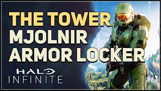 The Tower Mjolnir Armor Locker Halo Infinite [upl. by Pauiie582]