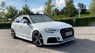 FIRST DRIVE in my 520BHP AUDI RS3 [upl. by Ainoyek]