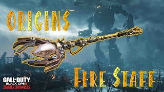 BLACK OPS 3 ORIGINS  FIRE STAFF ULTIMATE GUIDE  PERSIAN COMMENTARY [upl. by Ecyoj]