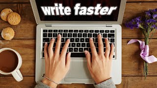 MUSIC TO WRITE FASTER amp BETTER ✏️  Click play relax and get those creative juices flowing [upl. by Ttennej]