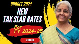 New Income Tax Slab 202425  Tax Slab Rate for AY 202425  Income Tax Slab 202425 [upl. by Stephens247]