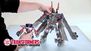 Transformers  Optimus Prime MechTech  Vehicle to Robot Instructional Video  Transformers Official [upl. by Alinna446]