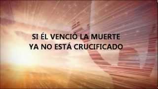 YA NO ESTÁ CRUCIFICADO JOSMAR FLORES Lyric Video [upl. by Rosene]