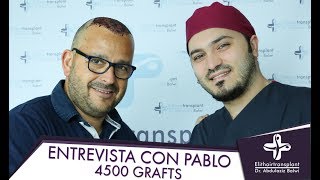 ► Trasplante Capilar Turquía Experiencia de Pablo  Elithairtransplant Dr Balwi ◄ [upl. by Roper]