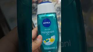 Nivea ✨ frangipani ampoil body wash 🧴 shower🚿🚿 gel beutyhack subscribe beautyworld viraltrending [upl. by Regen]