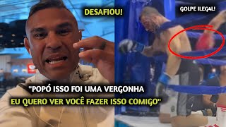 DET0NOU ATITUDE🚨 Vitor Belfort REAGE AO NOCAUTE de Popó sobre Bambam e MANDA DURO RECADO para Popó [upl. by Ojok]