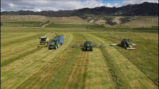 2022 season  Silage through to Harvest  Green To Gold Contracting [upl. by Airetnohs]