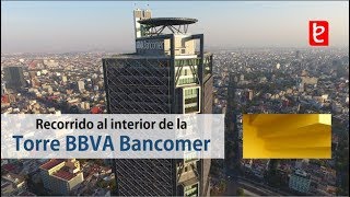 Recorrido al Interior de la Torre BBVA Bancomer  wwwedemxcom [upl. by Jobye]