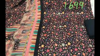 exclusive pashmina suits collection new collection in market only at 1699 [upl. by Yendahc]