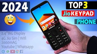 Top 3 Best Jio Keypad Phone⚡⚡May 2024  best keypad phone 2024  best keypad mobile 2024 [upl. by Kalil]