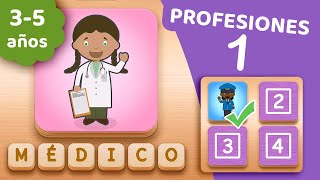 Las PROFESIONES para niños  Vocabulario  Los oficios y trabajos  Incluye JUEGO [upl. by Delphina52]