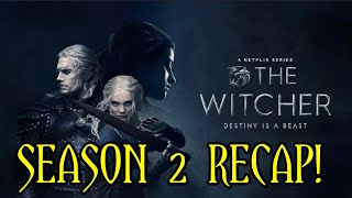 The Witcher Season 2 Recap [upl. by Martella684]